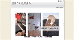 Desktop Screenshot of irenecarrera.com