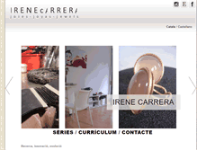 Tablet Screenshot of irenecarrera.com